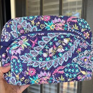 Vera Bradley Large Cosmetic in French Paisley